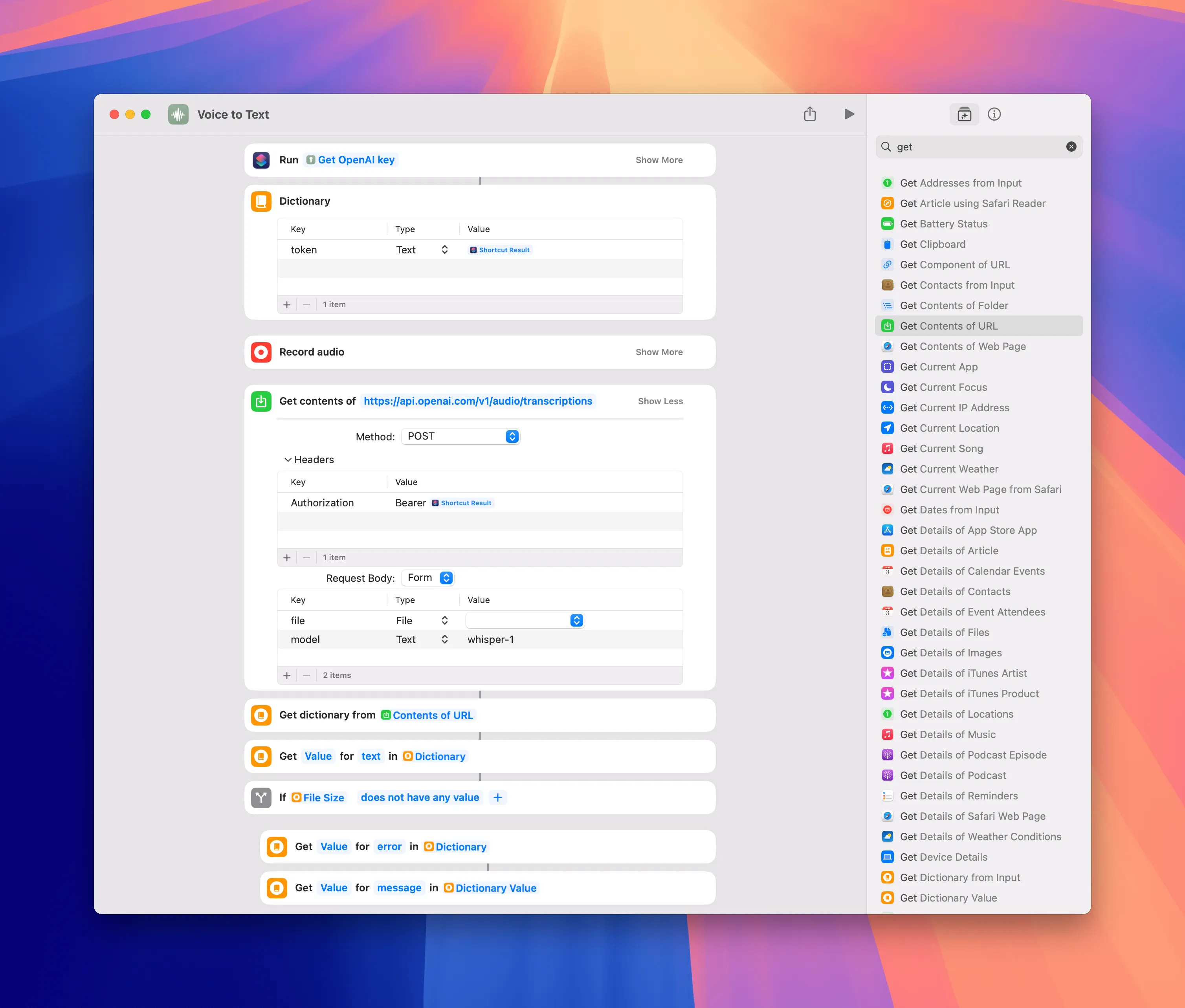 iOS Workflow
